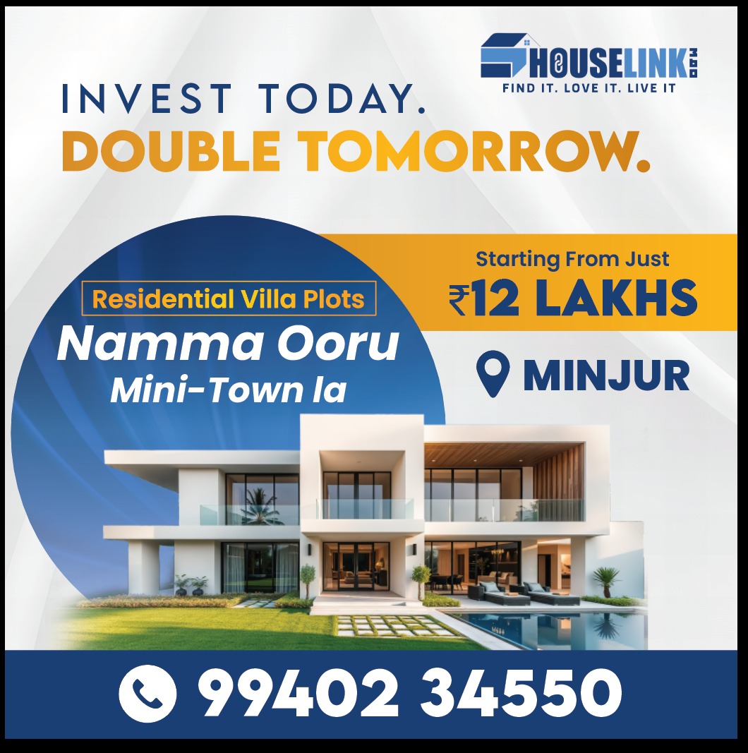 Houselink360 premium Villas @ Minjur